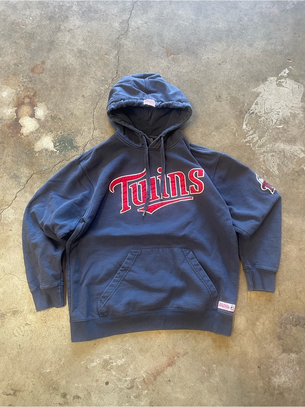 Y2K Minnesota Twins Stitches Hoodie